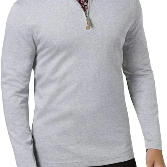 Tasso ELBA Mens Supima Pullover Sweater